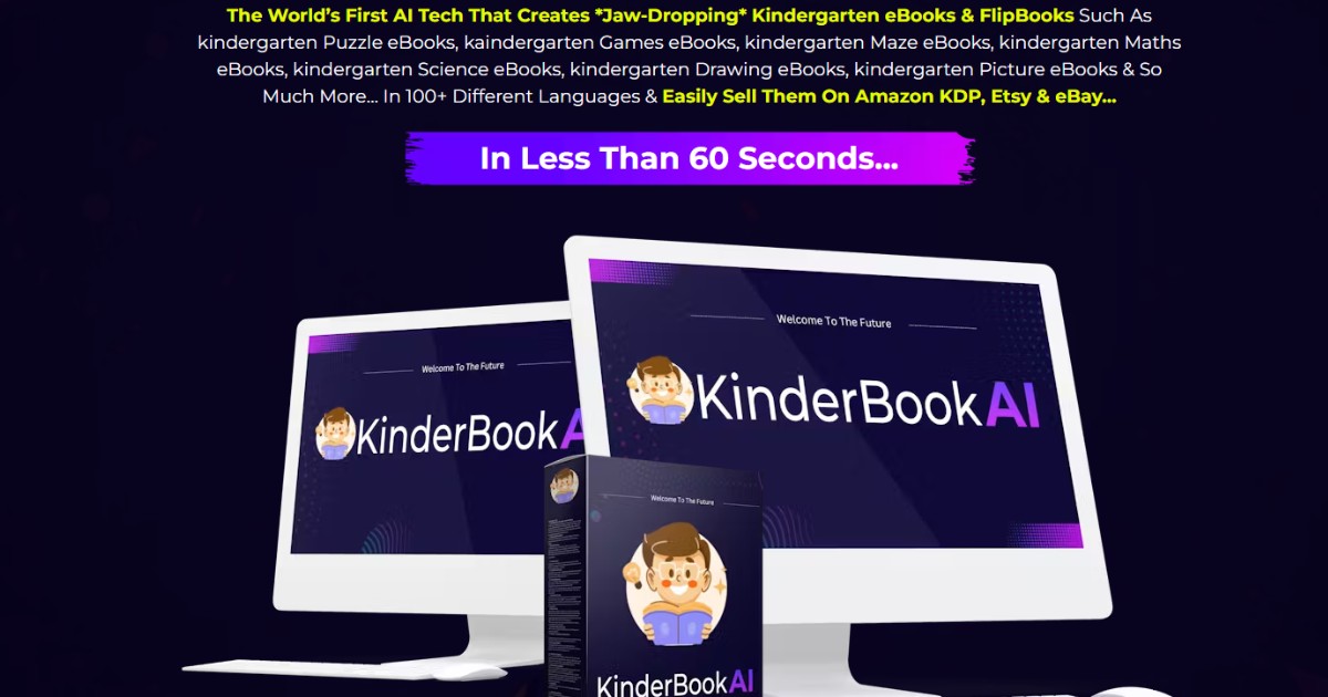 Read more about the article Kinder Books AI Review: Kindergarten eBooks And  FlipBooks Creator App